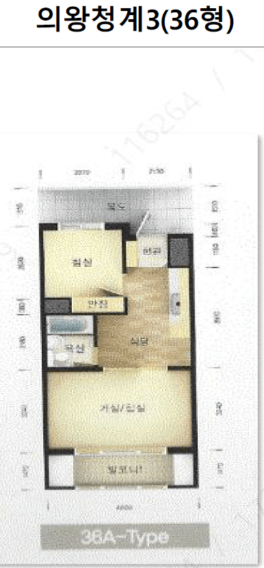 의왕청계3,5 청계동 휴먼시아 3단지 5단지 국민임대주택 평면도 모음 4 image 15