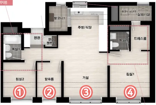 4bay 구조
