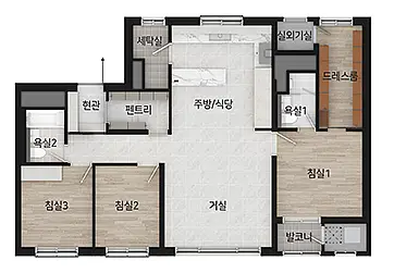 아파트 판상형 구조